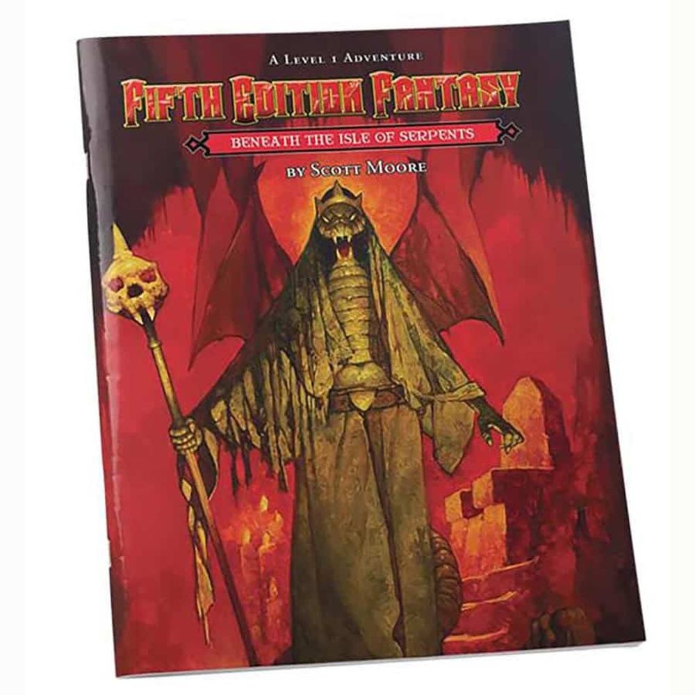 PREORDER D&D 5e - Fifth Edition Fantasy #28: Beneath the Isle of the Serpents