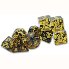 PREORDER Dungeon Crawl Classics - DCC RPG Dice - Terracotta Grecian Vase Dice - Traditional 9-set