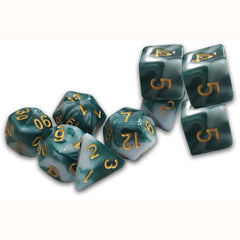 Dungeon Crawl Classics - DCC RPG Dice - Thracian Smoky Sacrifice Dice Set - Traditional 9-set