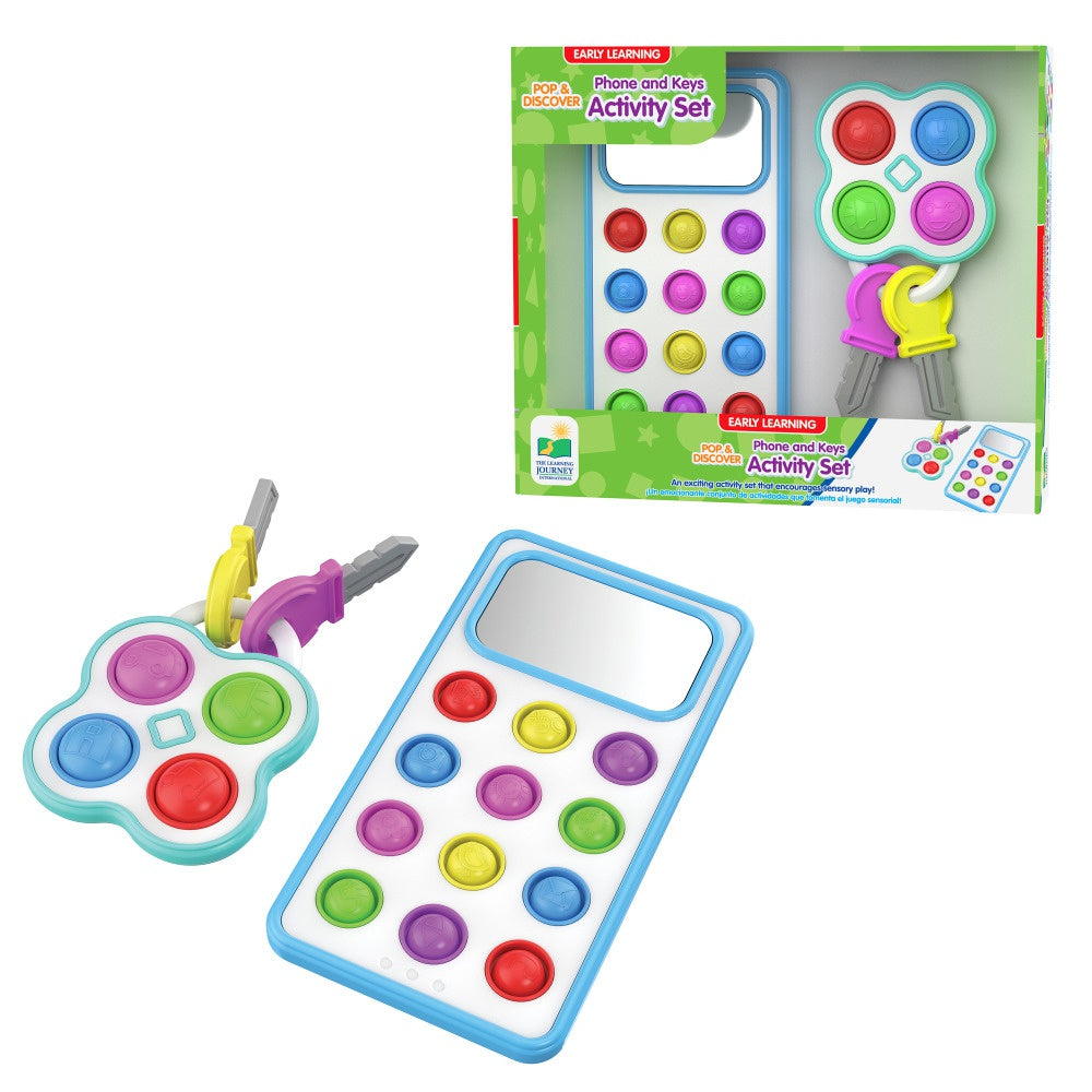PREORDER Pop and Discover Phone & Keys Activity Set