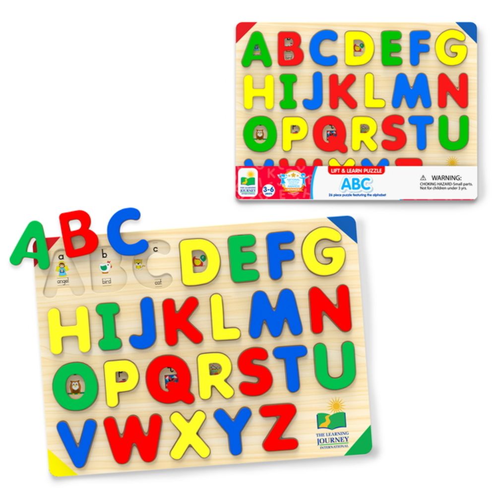 PREORDER Lift & Learn ABC Puzzle