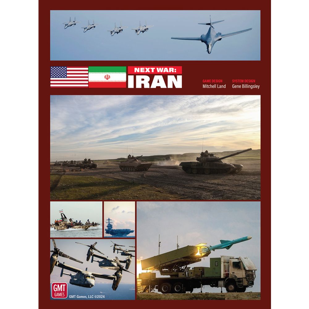 PREORDER GMT Games - Next War Iran