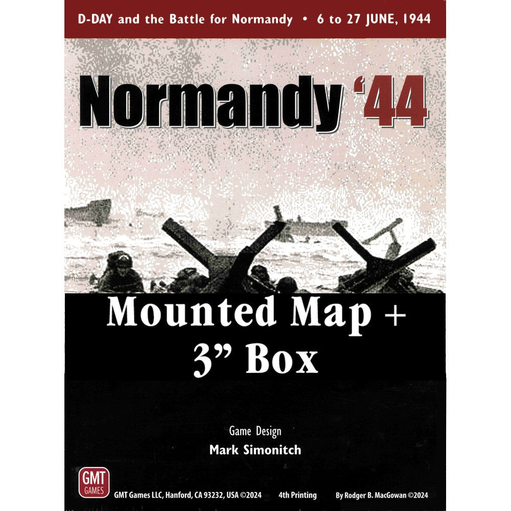 PREORDER GMT Games - Normandy 44 map & box