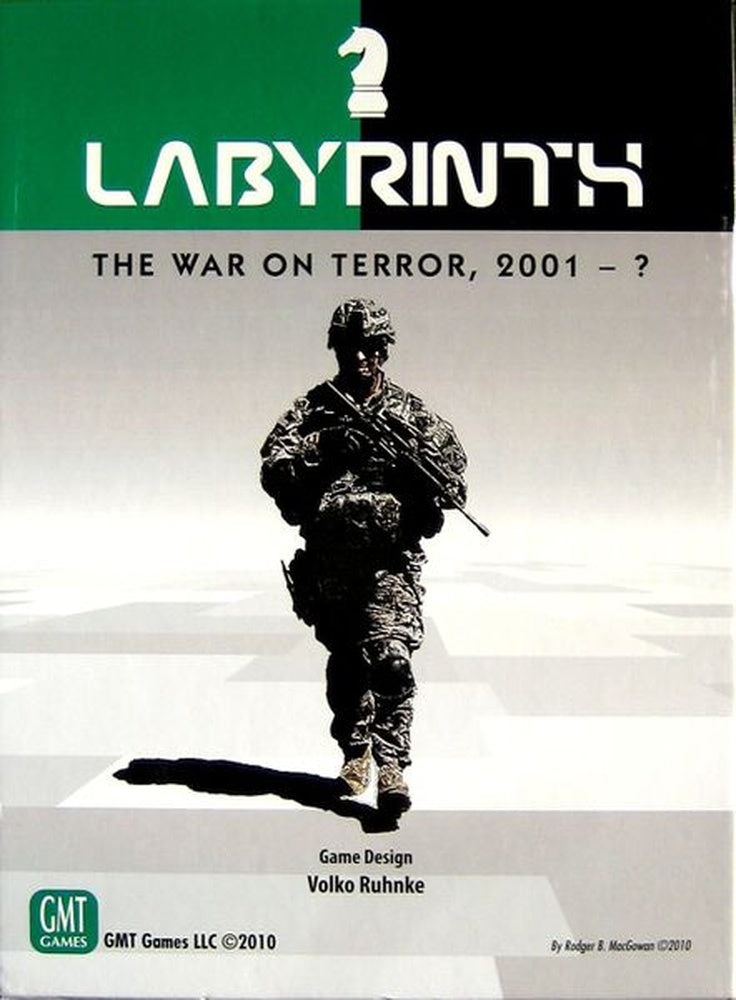 PREORDER GMT Games - Labyrinth Mounted Map