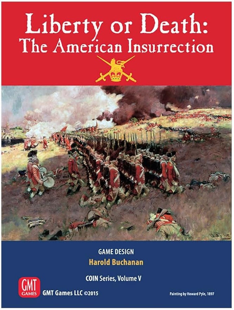 PREORDER GMT Games - Liberty or Death Mounted Map