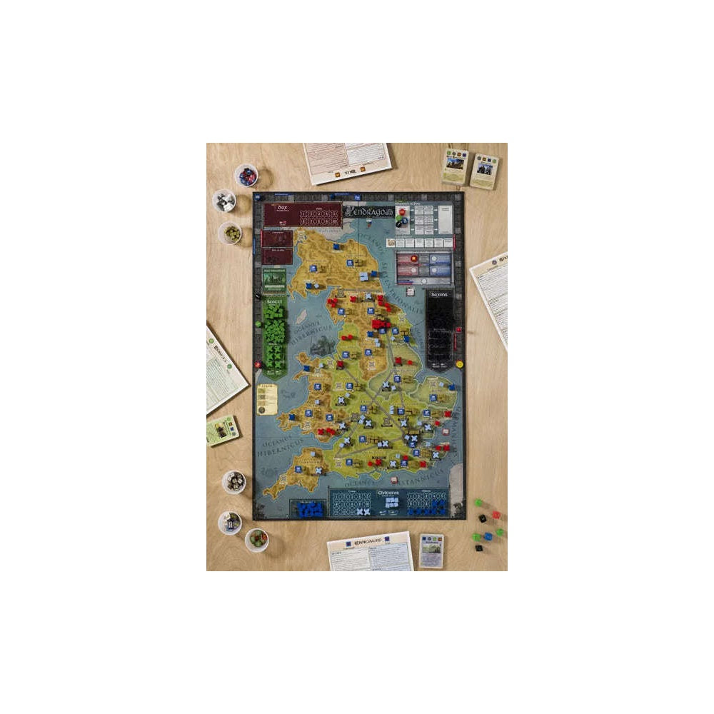 PREORDER GMT Games - Pendragon Mounted Map