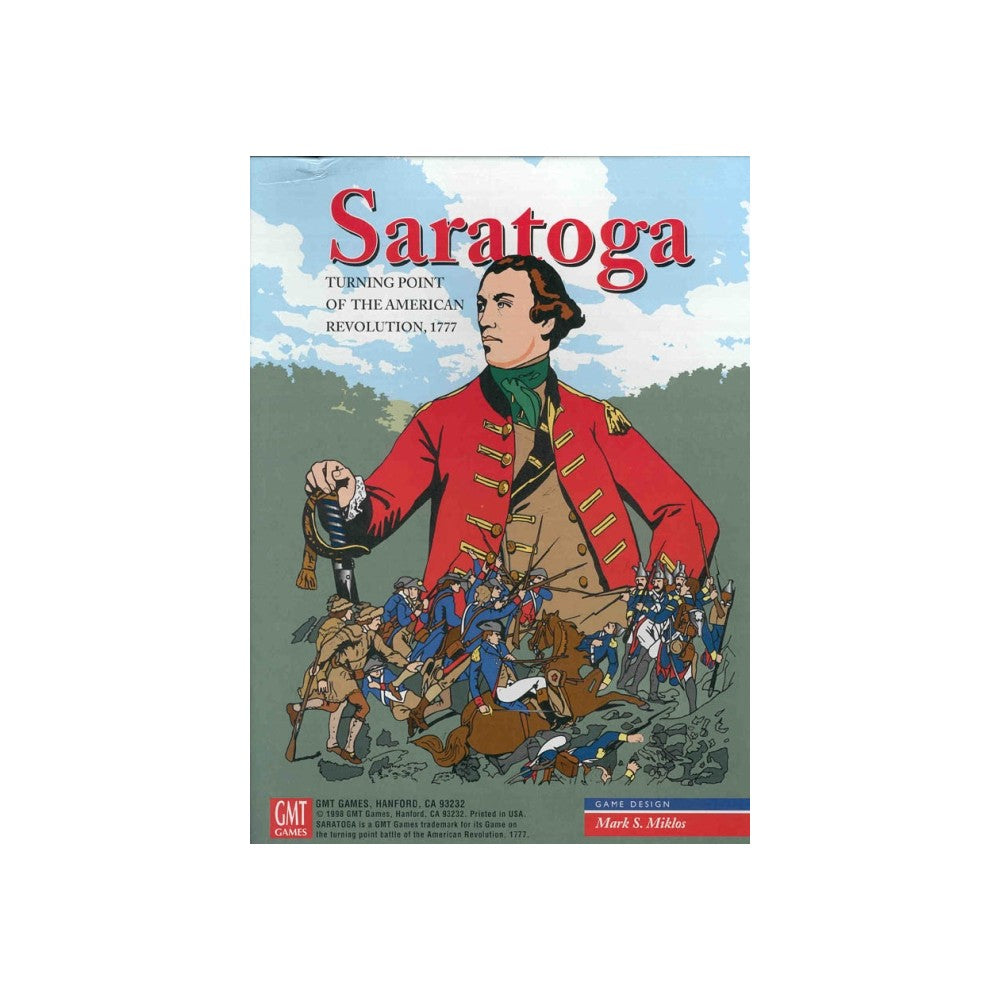 PREORDER GMT Games - Saratoga only - single-sided Mounted Map
