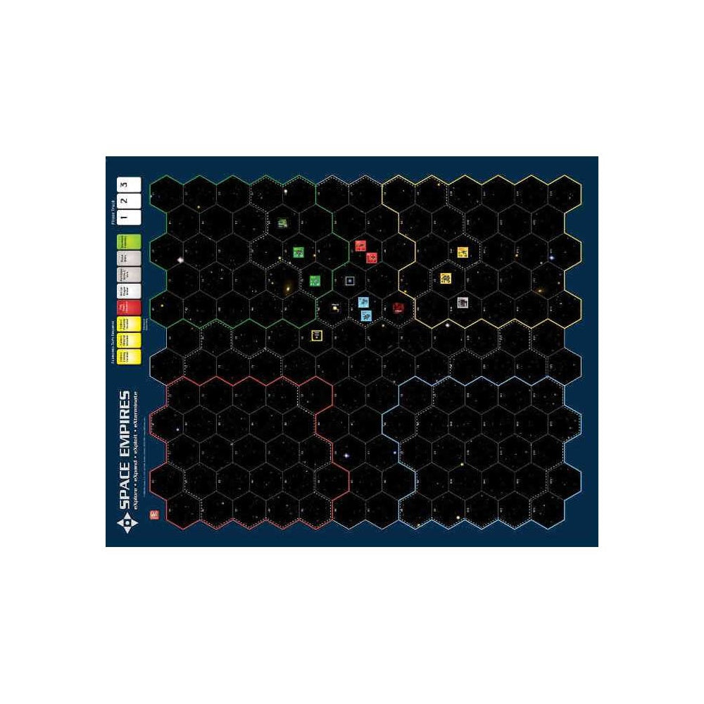 PREORDER GMT Games - Space Empires Mounted Map