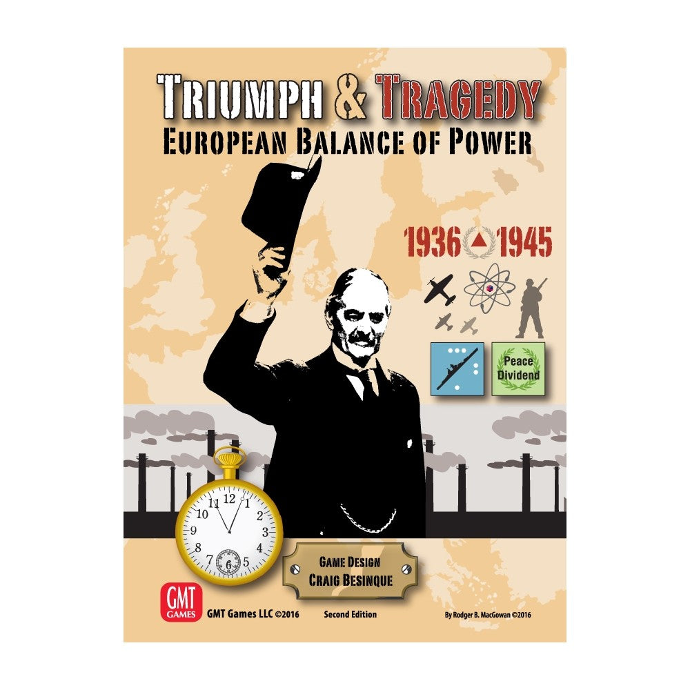 PREORDER GMT Games - Triumph and Tragedy Mounted Map