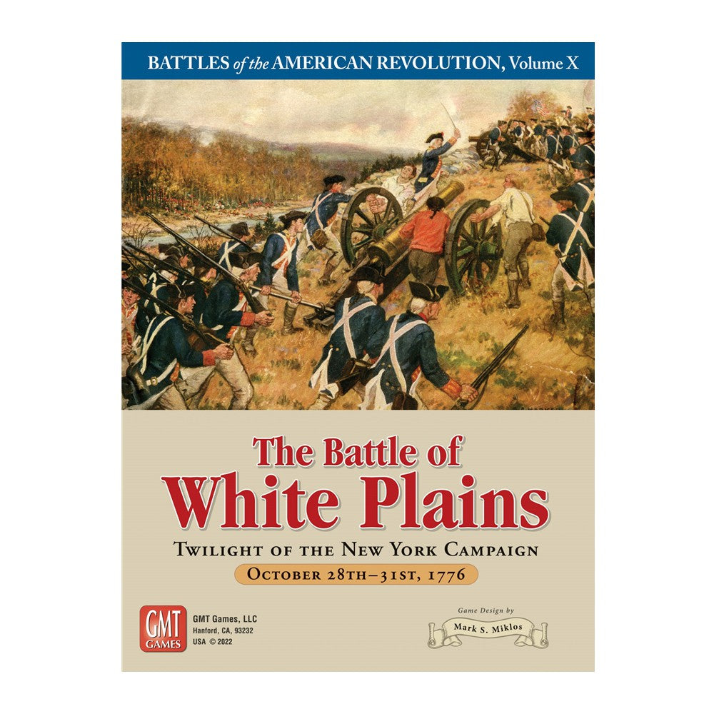 PREORDER GMT Games - Battle for White Plains Mounted Map