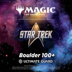 PREORDER Ultimate Guard: Deck Box  Boulder 100+  MTG: Star Trek  Commander Deck #3