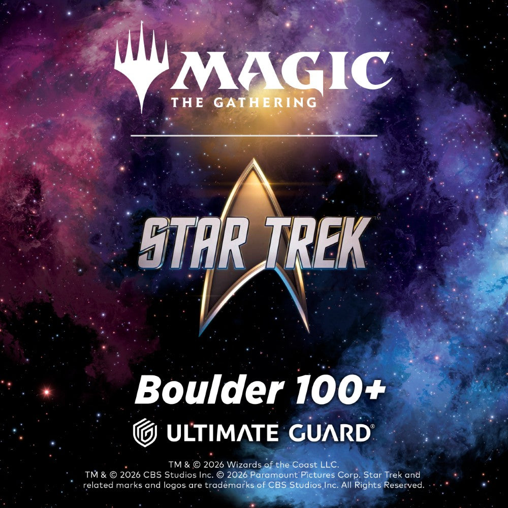 PREORDER Ultimate Guard: Deck Box  Boulder 100+  MTG: Star Trek  Commander Deck #4