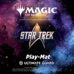 PREORDER Ultimate Guard: Playmat  MTG: Star Trek  Land Rare 5