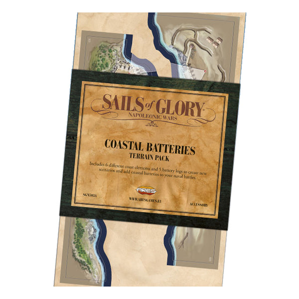 PREORDER Sails Of Glory - Terrain Pack - Coastal Batteries