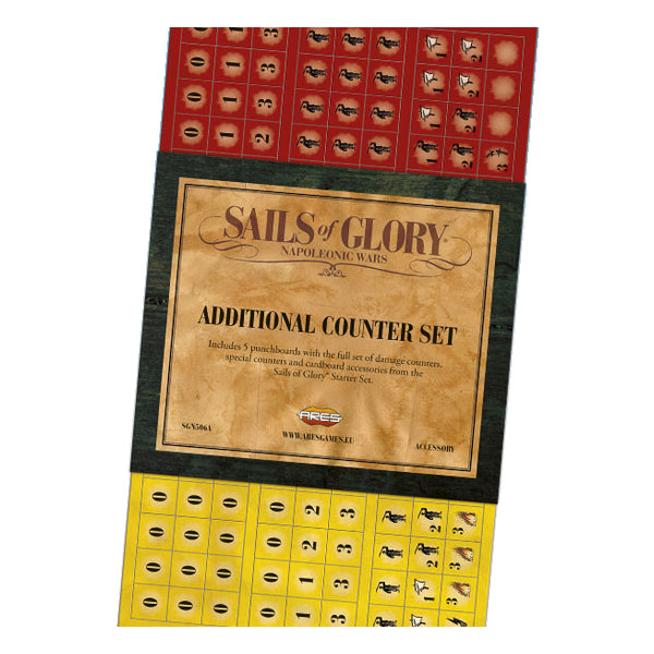 PREORDER Sails Of Glory - Additional Counter Set