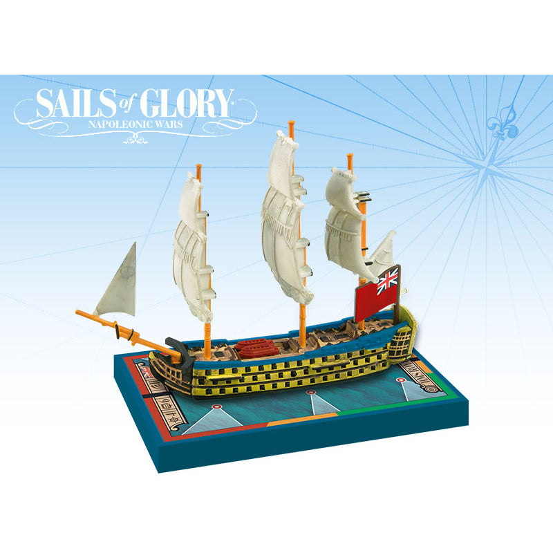 PREORDER Sails of Glory - HMS Royal George 1788 / HMS Hibernia 1804