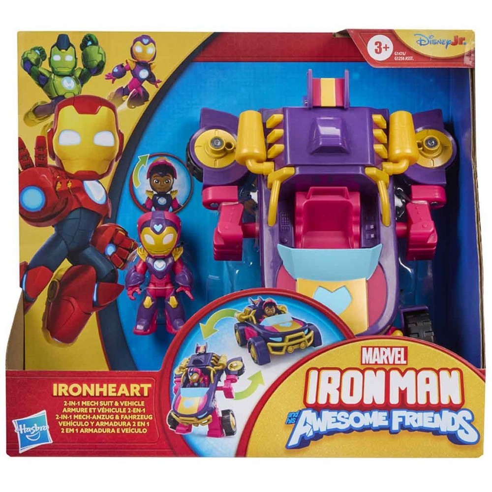PREORDER Ironman And His Awesome Friends - 2In1 Mech Assortment (2)