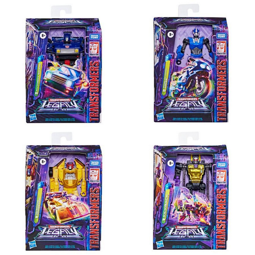 PREORDER Transformers - Generations - Legacy Ev Deluxe Assortment (8)