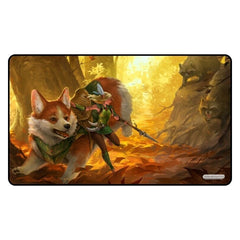 PREORDER GamerMats: Corgi and Elf - Playmat