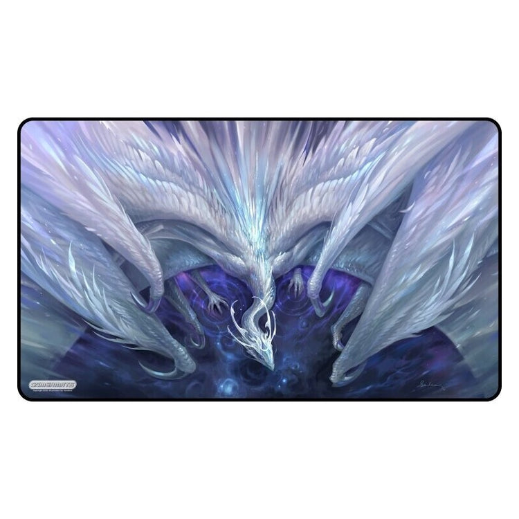 PREORDER GamerMats: White Crystal Dragon - Playmat