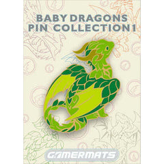 PREORDER GamerMats: Baby Green Dragon from Baby Dragons Pin Set 1