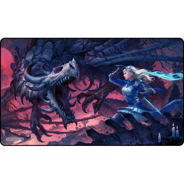 PREORDER GamerMats: Blue Bone Dragon - Playmat