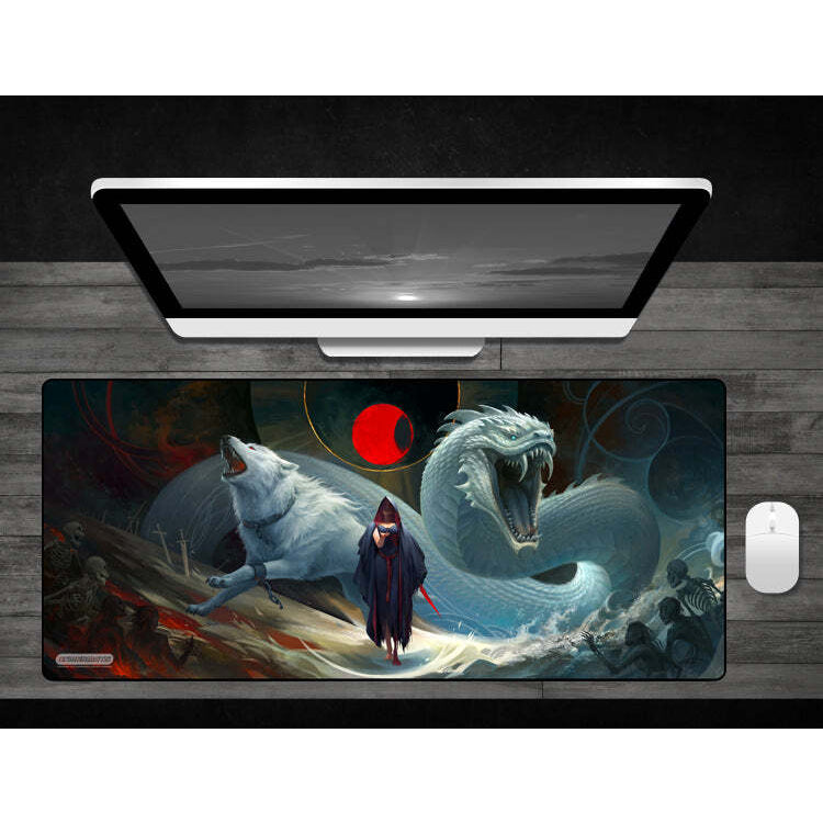 PREORDER GamerMats: Feast and Famine - Deskmat