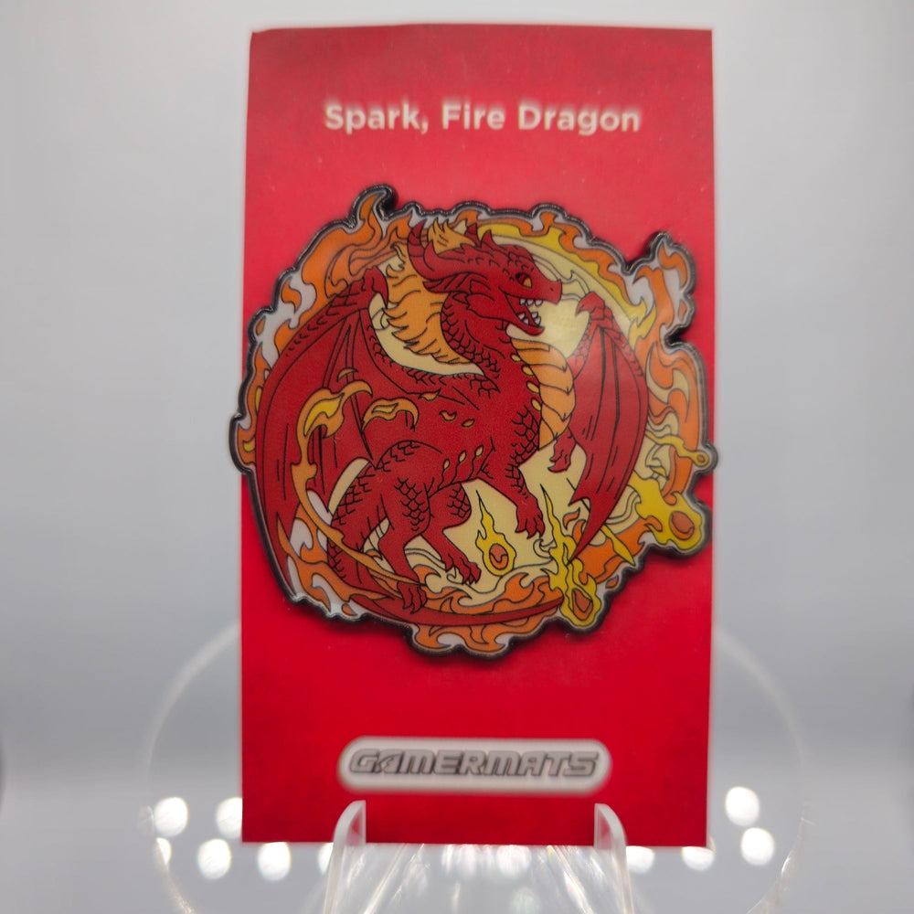 PREORDER GamerMats: Spark - Fire Dragon Pin