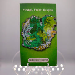 PREORDER GamerMats: Timber - Forest Dragon Pin