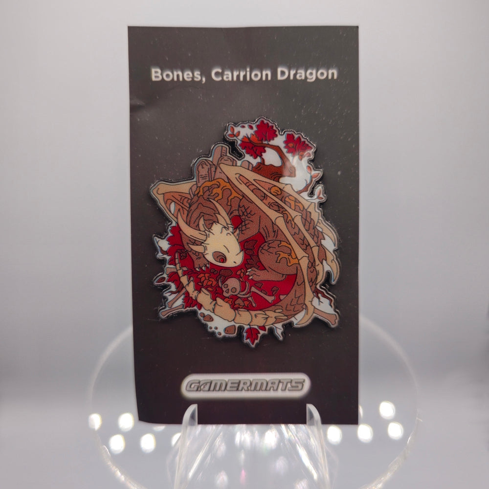 PREORDER GamerMats: Bones - Carrion Dragon Pin