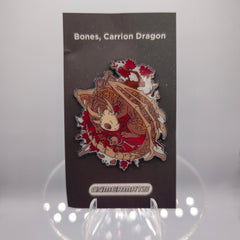 PREORDER GamerMats: Bones - Carrion Dragon Pin