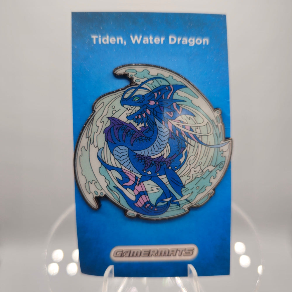 PREORDER GamerMats: Tiden - Water Dragon Pin