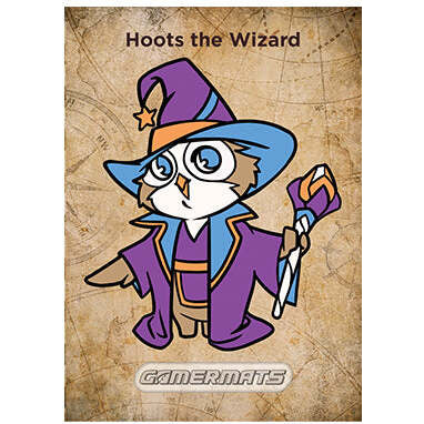 PREORDER GamerMats: Hoots the Wizard Pin