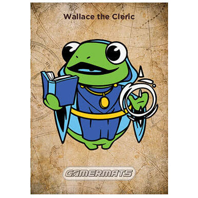 PREORDER GamerMats: Wallace the Cleric Pin