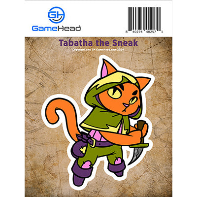 PREORDER GamerMats: Tabatha the Sneak - Sticker