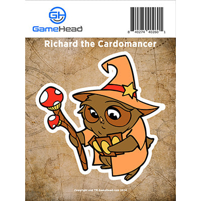 PREORDER GamerMats: Richard the Cardomancer - Sticker