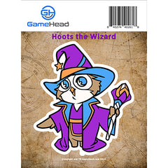 PREORDER GamerMats: Hoots the Wizard - Sticker