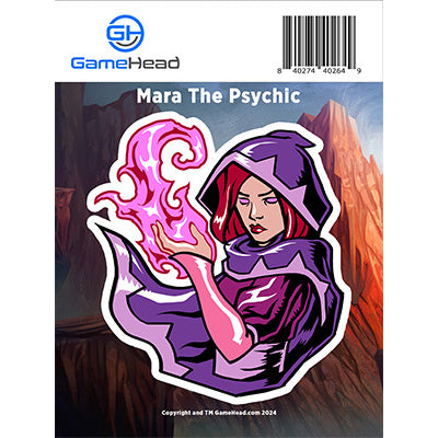 PREORDER GamerMats: Mara the Psychic - Sticker