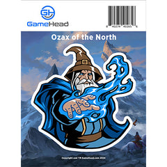 PREORDER GamerMats: Ozax of the North - Sticker