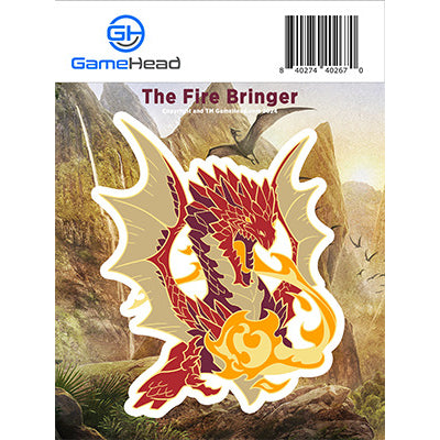 PREORDER GamerMats: Fire Bringer - Sticker