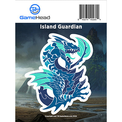 PREORDER GamerMats: Island Guardian - Sticker