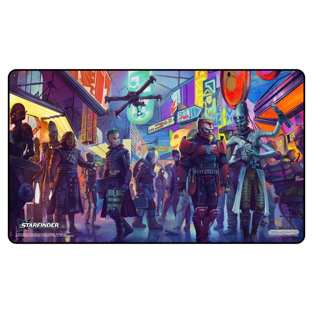 PREORDER GamerMats: Ports of Call - Starfinder Playmat