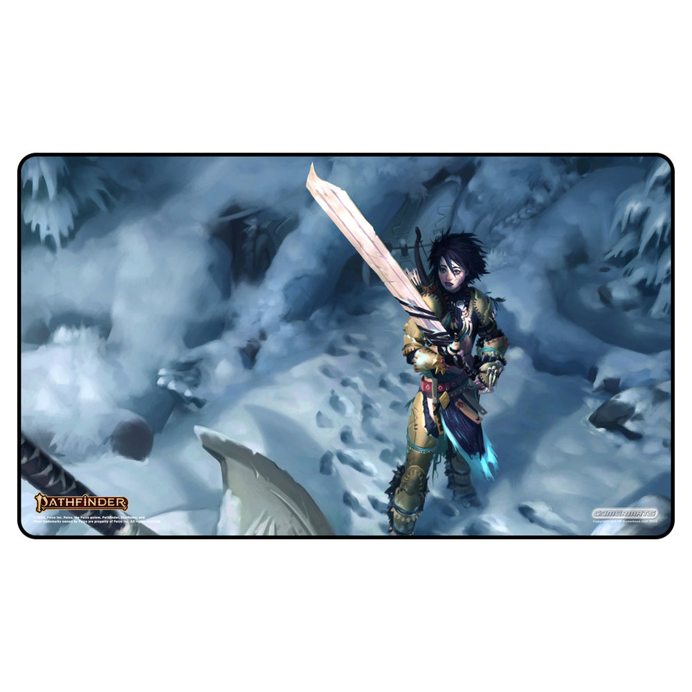 PREORDER GamerMats: Amiri Finds Her Sword - Pathfinder Playmat