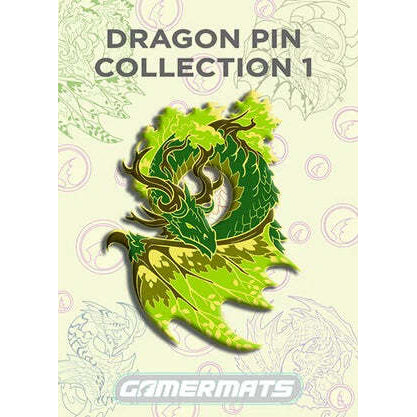 PREORDER GamerMats: Green Dragon from Dragons Pin Set 1