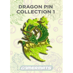 PREORDER GamerMats: Green Dragon from Dragons Pin Set 1