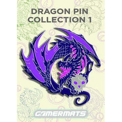 PREORDER GamerMats: Black Dragon from Dragons Pin Set 1