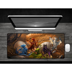 PREORDER GamerMats: Baby Dragons - Deskmat