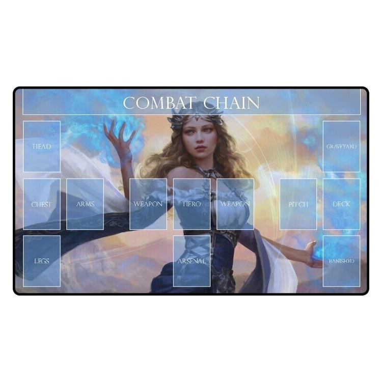 PREORDER GamerMats: Blue Mage Flesh and Blood Compatible Zone Mat - Playmat