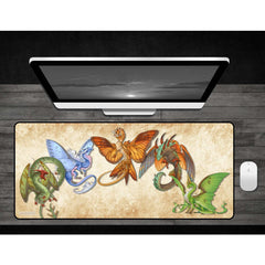 PREORDER GamerMats: Butterfly Dragons - Deskmat