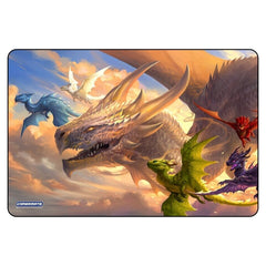 PREORDER GamerMats: Baby Dragons Flight Lessons - XL Deskmat
